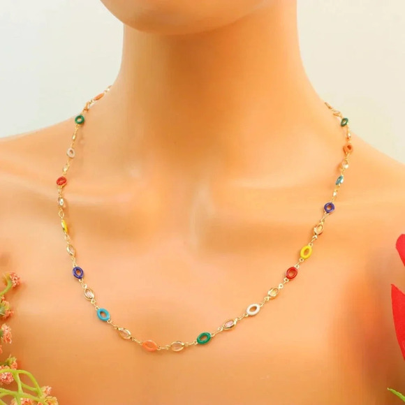 "New Beautiful Design Necklace Chain for Women/Girls, Gift, N597 - Picture 9 of 10